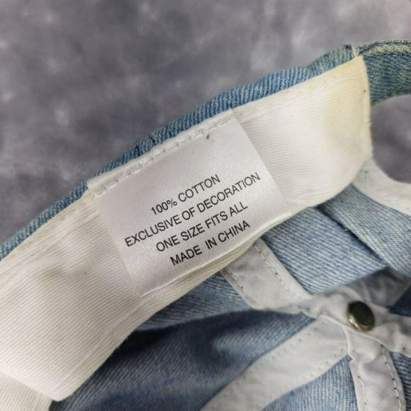 Mount Rushmore Vintage Light Denim Buckle Cap - Picture 6 of 14